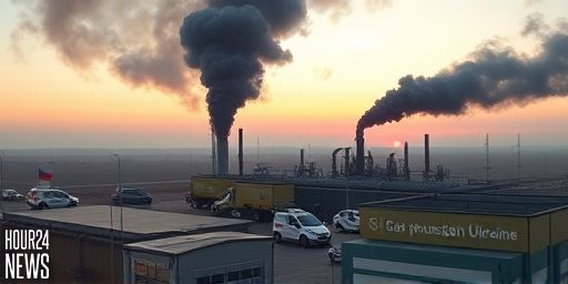 Ukraine Gas Sites Hit as Russia Bombards Energy Network Amid Zelenskyy’s US Trip