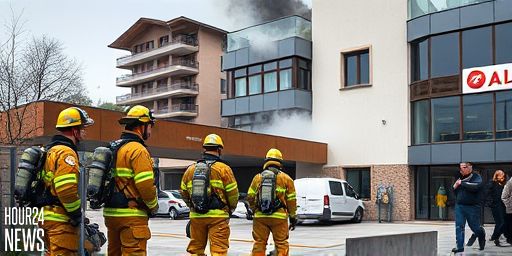Collonge-Bellerive Apartment Fire Destroys Living Room