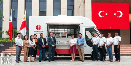 TIKA Donates Food Truck for Philippine Red Cross Disaster Response