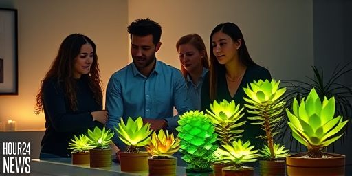 Glowing, Battery-Free Plants: Scientists Create Light-Storage Succulents that Recharge in Minutes