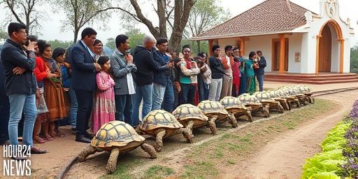 Painted Tortoises Race for Prizes in Colorful Venezuelan Saint Francis Festival