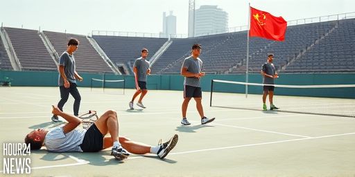 Raducanu Retires in Wuhan Open First Round Against Ann Li Amid Scorching Conditions