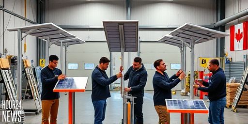 Drummondville’s Green Streetlights Edge Quebec Toward a Solar-Powered Future