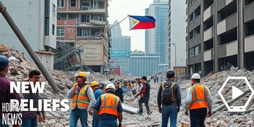 Philippines Earthquake in Manila: 72 Dead in Building Rubble