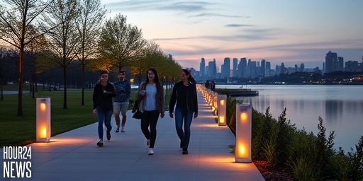 Jinji Lake Luminous Trail Triumphs with NUVOTON NUC1311 Microntroller in Smart City Design