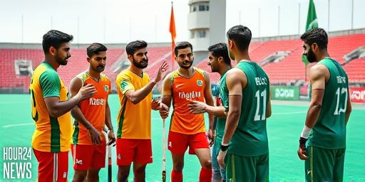 India-Pakistan Hockey U-21 Show Sportsmanship with High Fives in Sultan of Johor Cup