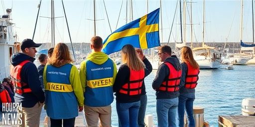 Gazakonvojen bordad: Greta Thunberg on flotilla near Gaza as ships are intercepted