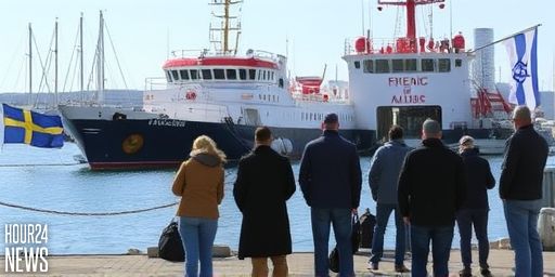 Greta Thunberg on Stopped Gaza Aid Ship Escorted to Israel