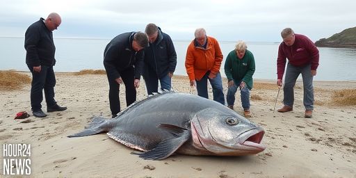 Huge Ocean Sunfish Washes Ashore on Donegal Coast: A Rare Find