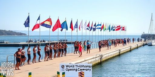 World Triathlon Championship Finals Hits Wollongong Harbour With Global Athletic Flair