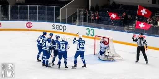 Lausanne Lions Edge HC Ajoie 2-1 to Extend Win Streak at Home