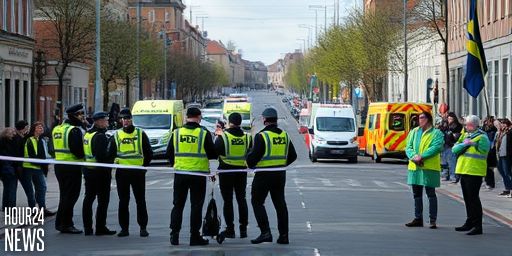 Shots Fired in Linköping: Police On Scene in Vasastaden