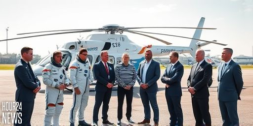 ESA Astronauts Complete Helicopter Training Ahead of Lunar Missions