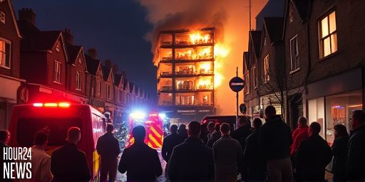 Huge fire in Forest Hill: residents urged to keep windows shut as firefighters tackle blaze