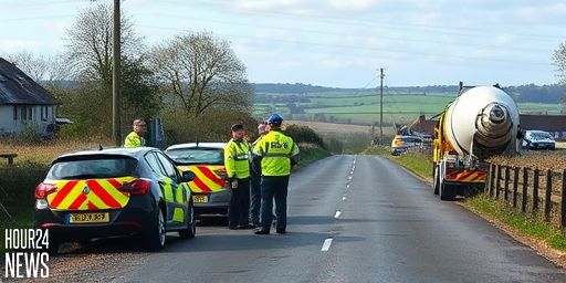 Tragedy in Worcestershire: Three Dead in Car Crash with Cement Mixer on A4103