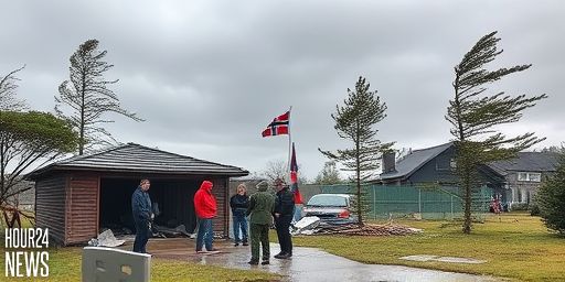 Amy Storm Strikes Norway: Severe Weather Hits Vestfold and Beyond