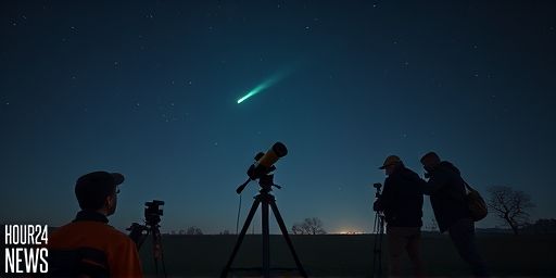 Solar Wind Sculpts Comet Lemmon’s Tail: Stunning Astrophotography Captures