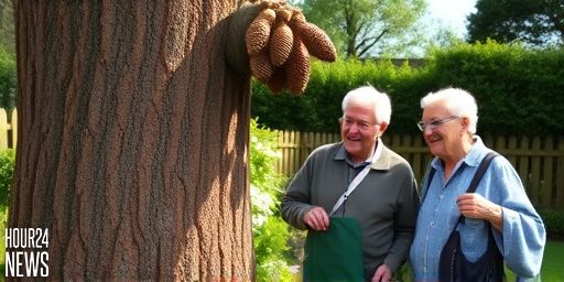 Ancient Wollemi Pine Reproduction Milestone in an English Garden