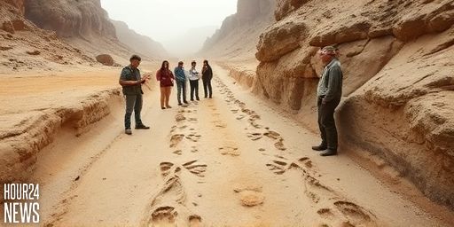 Dinosaur Footprints Found in a British Quarry: Ancient Lagoons