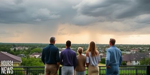 South-East Queensland Braces for Severe Thunderstorms as Large Hail Expected