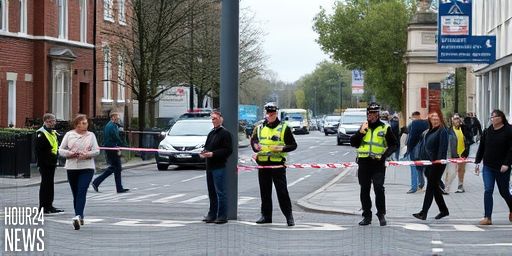 Man arrested after four injured near Bradford College