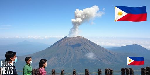 Kanlaon Volcano Erupts in Ash Plume as Alert Level 2 Stays Up