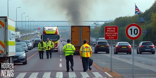 M5 Diversion Route in Full After Lorry Fire Erupts Near Exeter