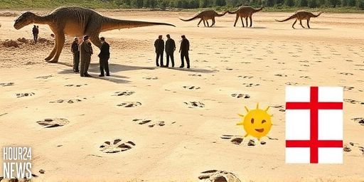 Europe’s Longest Sauropod Trackway Unearthed in England