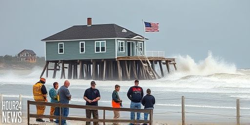 Humberto and Imelda Sweep NC Coast as Homes on Stilts Sink into the Sea