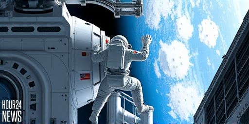 Spacewalking Cosmonauts Install High-Tech Space Station Experiment