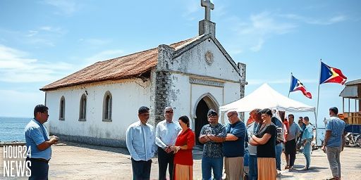 Quake Forces Demolition of New Parish Building in Manay after 7.4 Tremor