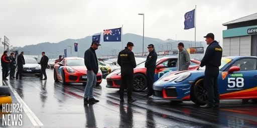 Rain Dampens Bathurst 1000 Practice as Supercars Head Toward Wet Weekend