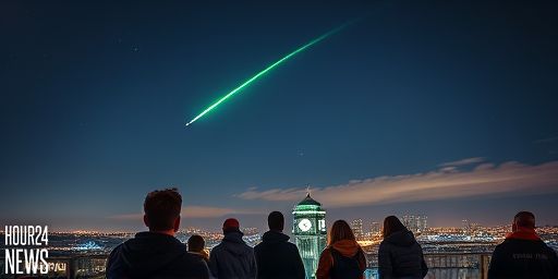Incredible Green Fireball Over Nottingham Captured On Camera