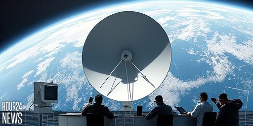 NISAR Satellite Image Captured by Vantor in Orbit