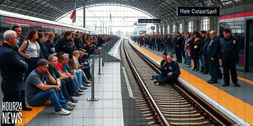 Pro-Palestinian Activists Block Tracks at Den Haag Centraal, Disrupting Rail Traffic