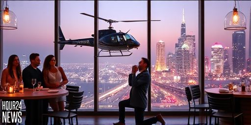 Hollywood-Worthy Proposal: Man Surprises Girlfriend with Helicopter Outside LA Restaurant Window