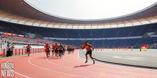 Catherine Debrunner clinches her 3rd World Gold in New Delhi 1500m