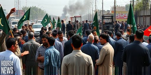 Pro-Palestinian march in Pakistan leaves officer dead amid clashes