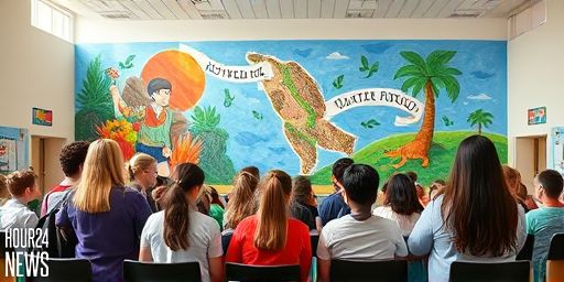 Kerry School Unveils Mural Inspiring Sustainability