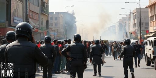 Pro-Palestinian march in Pakistan leaves officer dead in clashes