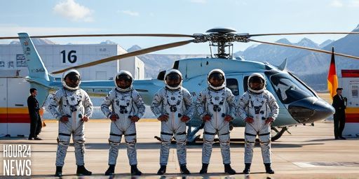 ESA astronauts complete helicopter training in preparation for future lunar missions