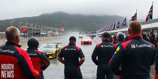Golding/Russell shock leader as rain tips Bathurst on its head