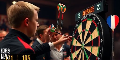 Littler Triumphs as Van Gerwen Falls in World Grand Prix Thriller