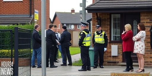 Woman arrested on suspicion of murder after death of two children in Stafford
