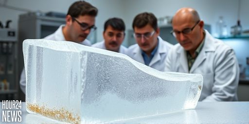 Hidden Power in Ice: How Salted Ice Could Generate Electricity