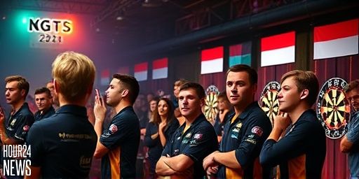 Luke Littler Triumphs in Darts World Grand Prix Thriller as Van Gerwen Falls