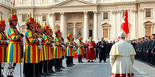 Pope Leo XIV Attends Swiss Guard Oath Ceremony at Vatican