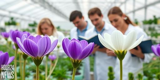 Identification and Characterization of OvANS as the Key Driver of Purple Flowering in Orychophragmus violaceus