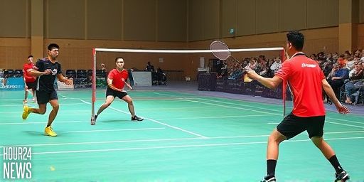 Indonesian Pair Foils Wei Chong-Kai Wun’s Final Bid in Saarbrucken