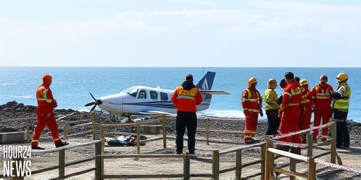 Emergency services respond to Waterford aircraft crash near Tramore